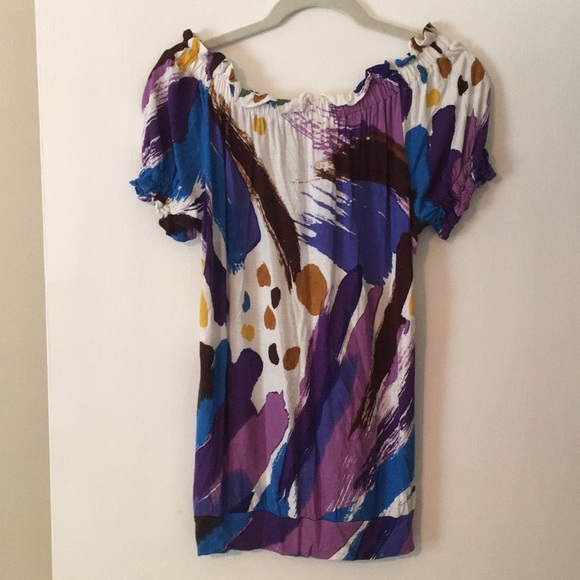 Women’s Matty M Off the Shoulder Top - size small - Picture 2 of 6
